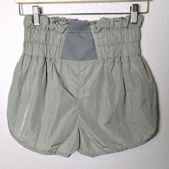 FP Movement Womens Way Home Green High Rise Athletic Running Shorts Women Size S - Picture 2 of 13